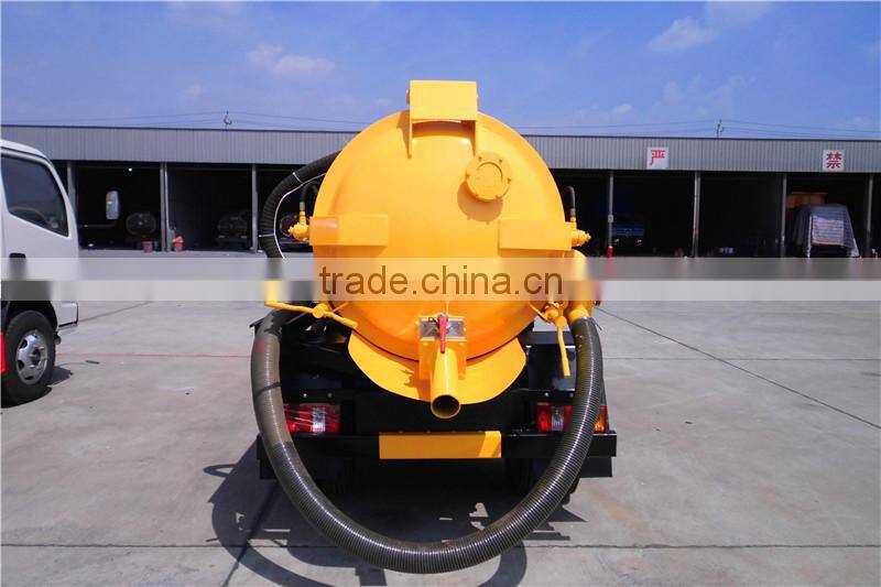 forland 4ton 4000l new sewage vacuum truck