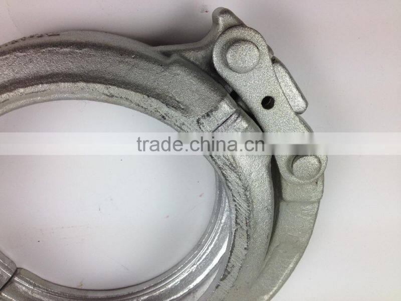 Forging Concrete Pump Coupling Cast Iron Pipe Clamp China Supplier
