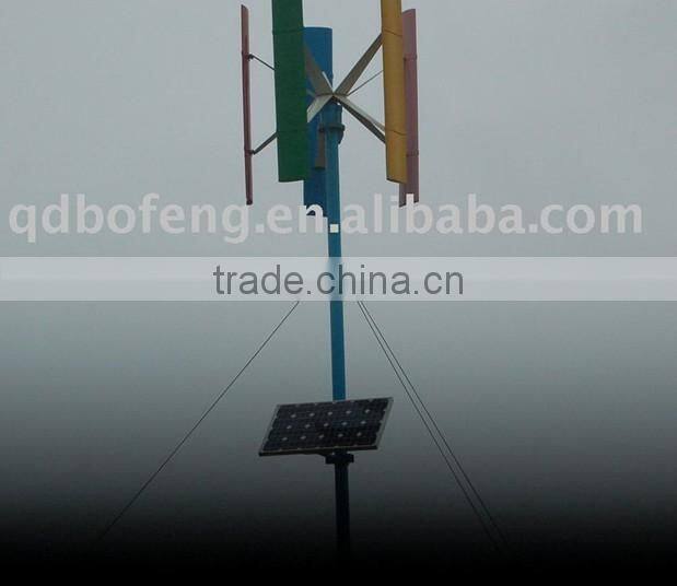 wind-solar hybrid street lighting system