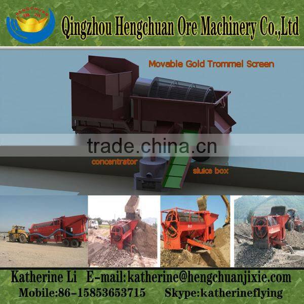 Generator Power Small Rotary Drum Sieve For Sale