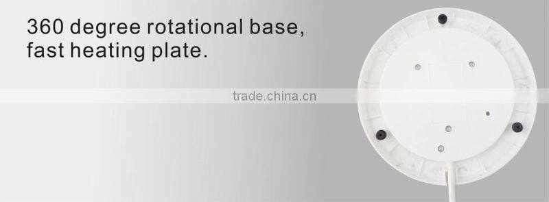 Hot Sale 1.7L Plastic Electric water Kettle