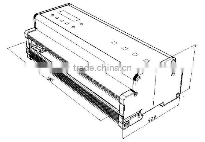 2016 New huge capacity dmx 512 rail switch light controller