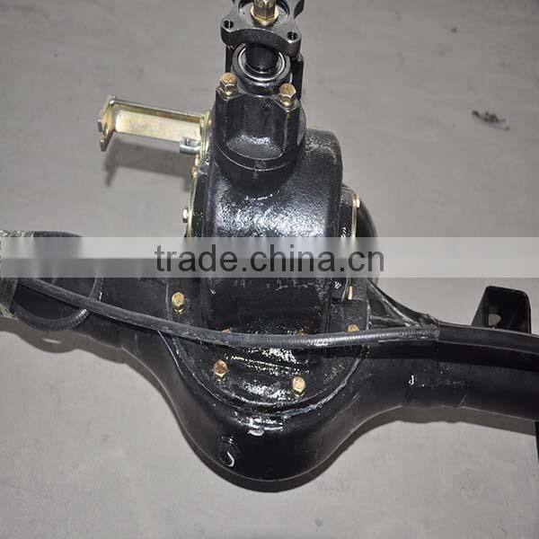 China manufacture rear axle assembly with 2 reducer speed gearbox