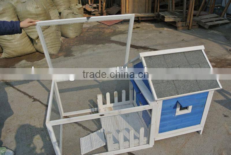 Color Painting Wooden Chicken Cage