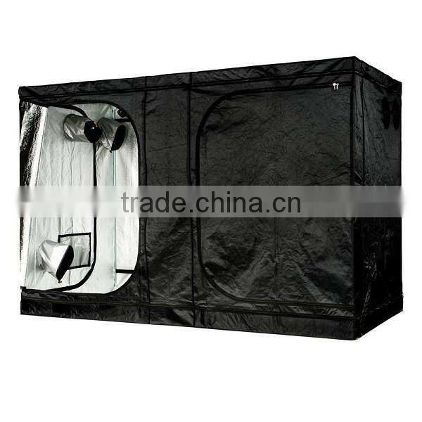 1.2x2.4x2M 600D Mylar Hydroponic Grow Tent for Indoor Plant Growing