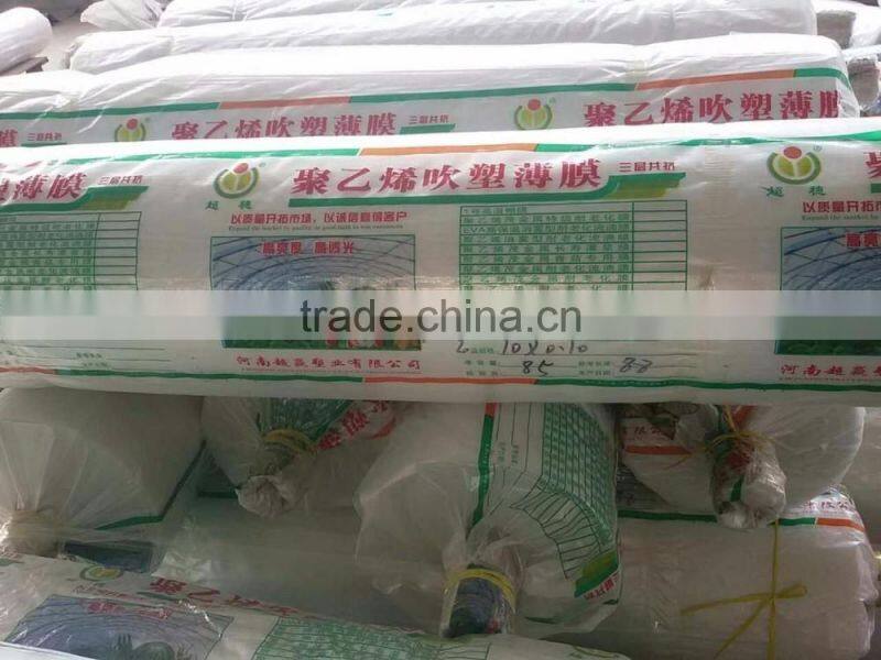 100 micron blow molding greenhouse film/agriculture plastic cover