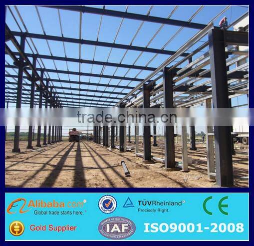 High-quality steel structure plant