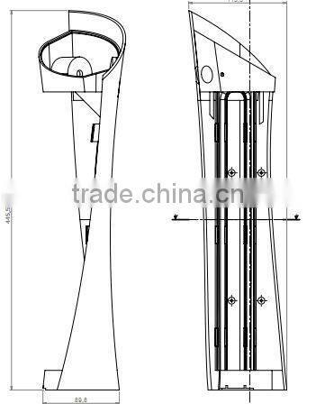 die casting zinc alloy beer tower