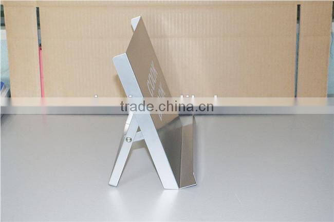 Countertop Heavy Duty Metal Restaurant Menu Holder