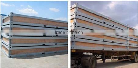 Easy movable flat pack storage container