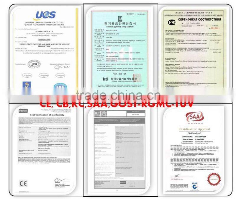 Japan Massage A520 Sex Spa Tubs Chinese supplier with CE for European