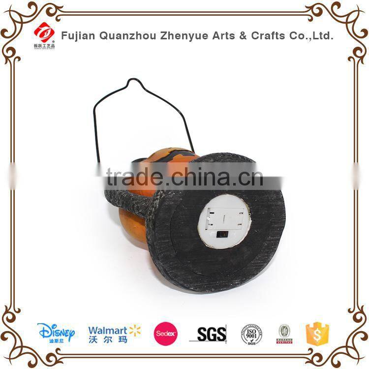 2015 resin decorative pumpkin lamp for halloween