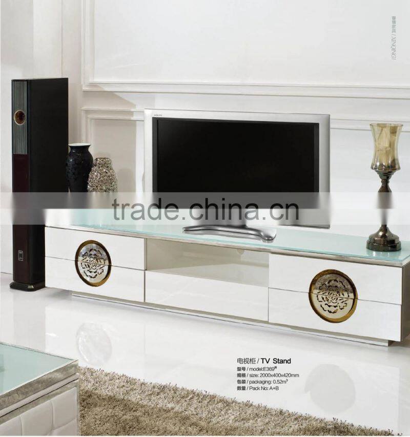 E369 Living Room Furniture TV Cabinet Design Wooden 32 Inch TV Stand
