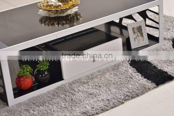 glass coffee table BJ2021 living room table design