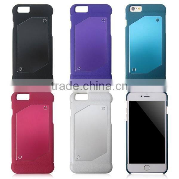 Hot Selling Sandblasted Aluminum Plastic Case For iPhone 6/6 Plus