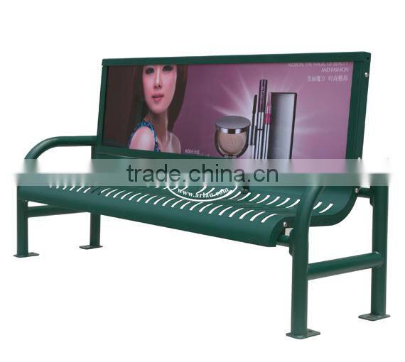 Arlau Metal Patio Bench,Advertising Park Benches ,Outdoor Furniture