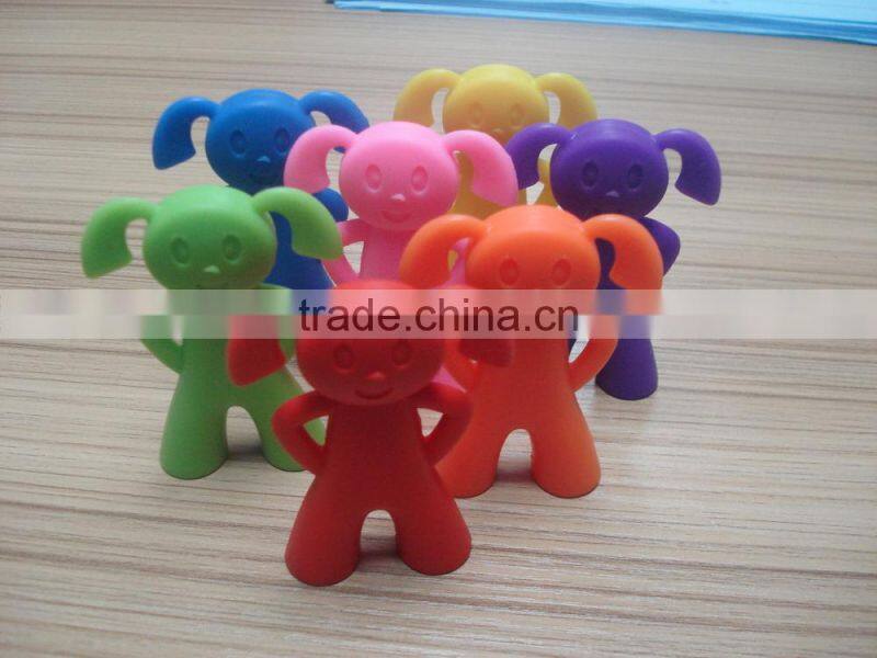 Cut panda shape silicone head for children chopsticks Multi-function and utility