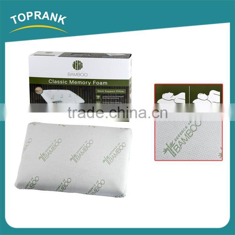 20*14*5cm Neck Support classic bamboo pillow shredded memory foam pillow