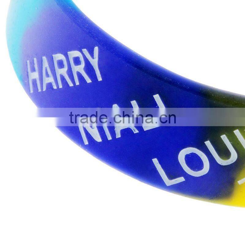 Silicone Bracelets 5mm Band Wholesale Party Gift Silicone Wristband