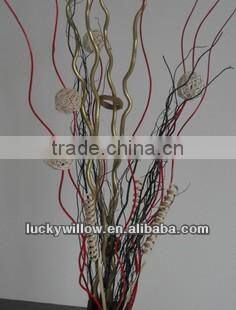indoors decoration used artificial willow branches