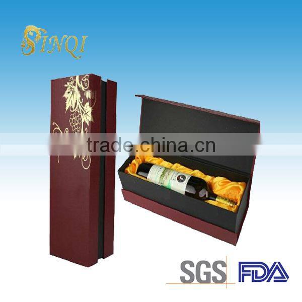 Wine glass packaging box for wine bottle gift box