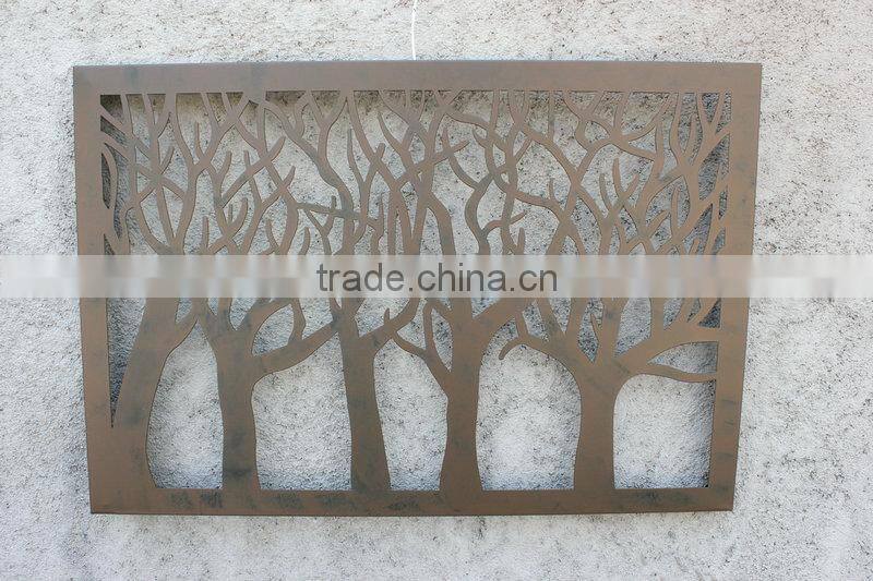 Metal wall art decor