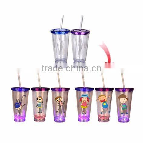 Promotional Gifts color changing tumbler with OEM design