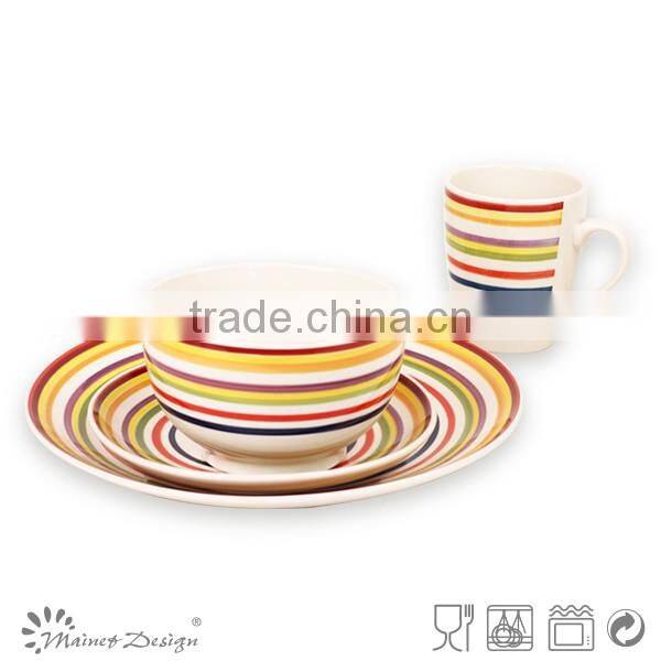 16pcs handpainting stoneware dinnerware