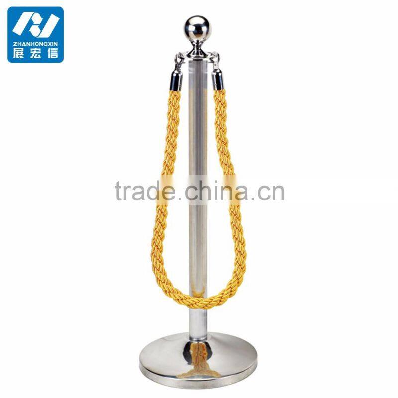 rope stanchions for indoor or outdoor crowd management