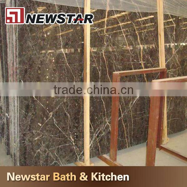 Newstar Mystique Brown Marble Stone Tile Flooring