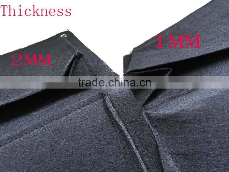 2016 hot sale felt garden planter bag hanging plant bag