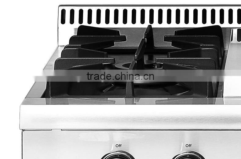 Heavy duty stainless steel 48" Professional Gas Range CSA Certified freestanding 6 burner + Grill on Top(BG10-M516)