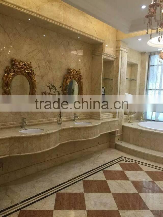 Water jet tiles of china popular Rossa Levanto Red marble