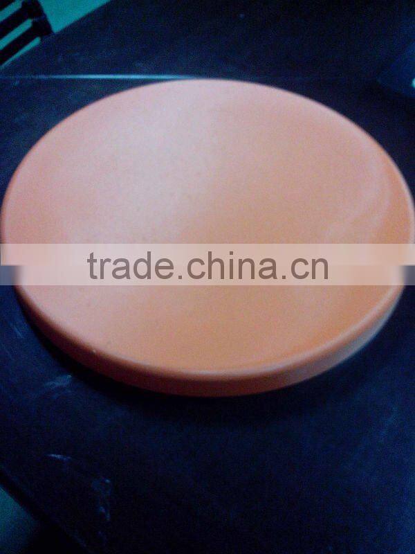 Vacuum suction plastic circular tray
