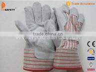 Cow Split Leather Safety Glove