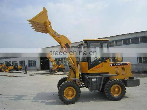 wheel loader with CE and quick hitch ,joystick