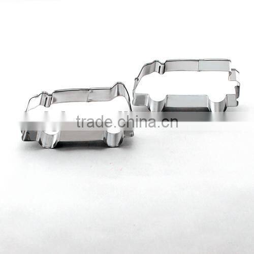 100% food grade wholesale biscuit cutter pencil shape car cookie cutter