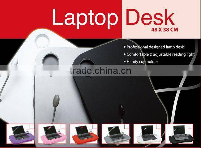 56*38*7cm laptop tray with LED light, Lap Tray for laptop