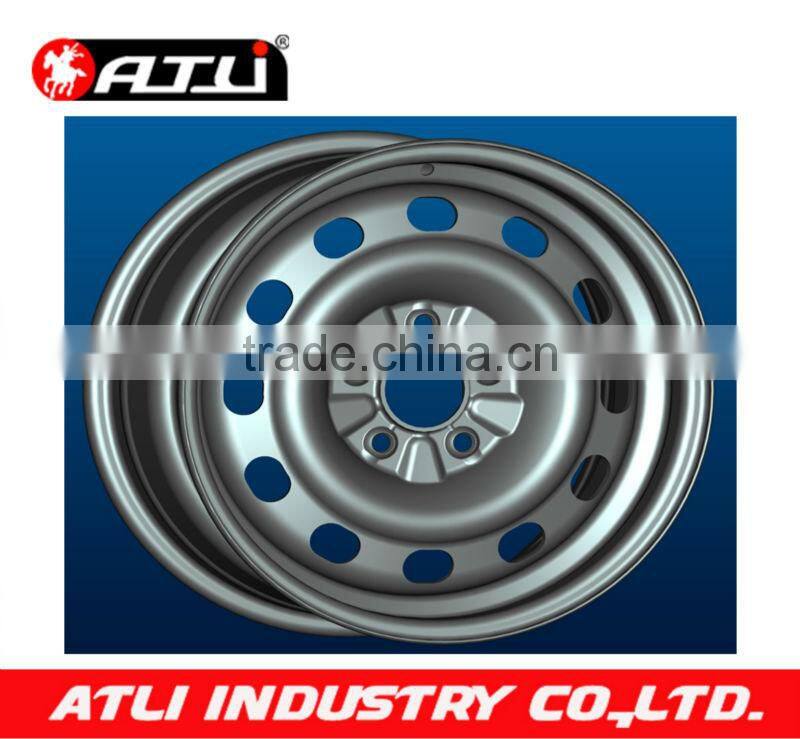 Steel wheels for cars