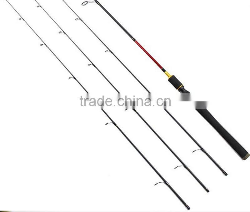 Spinning Fishing Rod with 3 Different Actions Tips