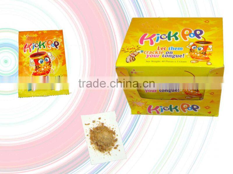 (cola) Popping candy