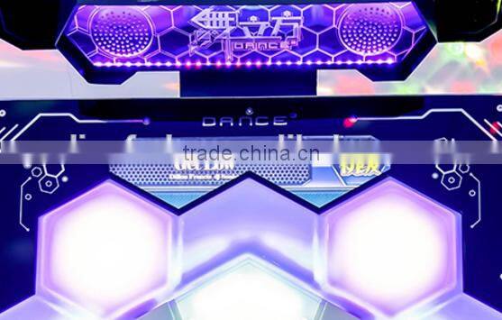 2017 Popularity of Dance Cube Amusement dancing game machine for sale