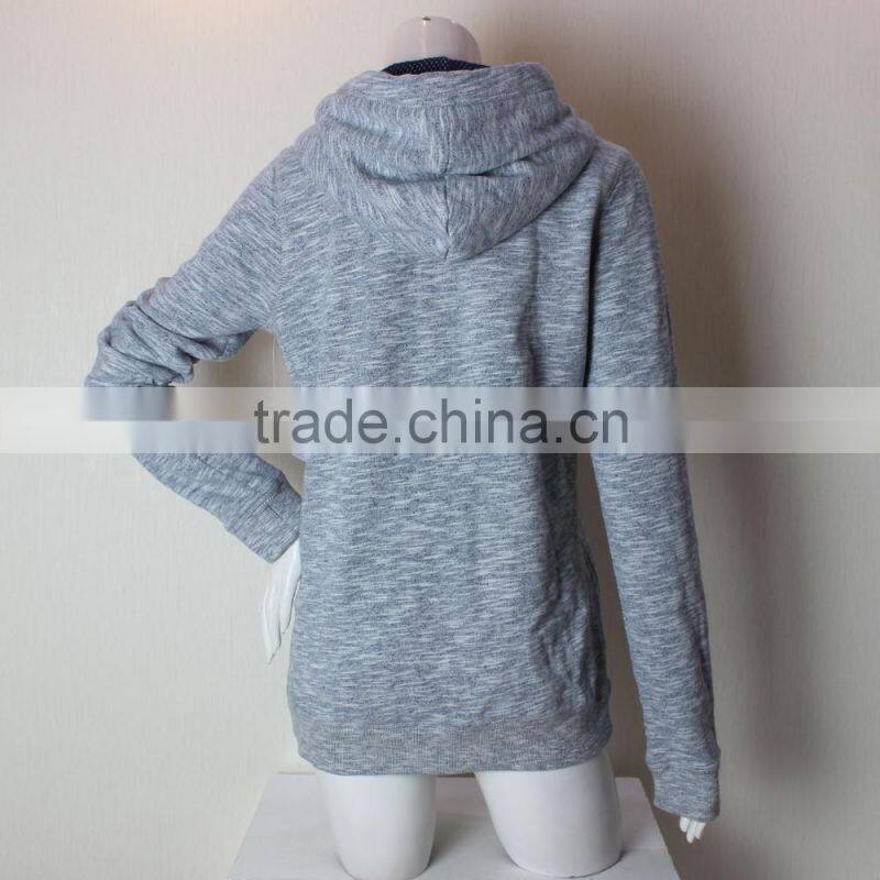 Lady Knitted Embroidery Sweatshirt
