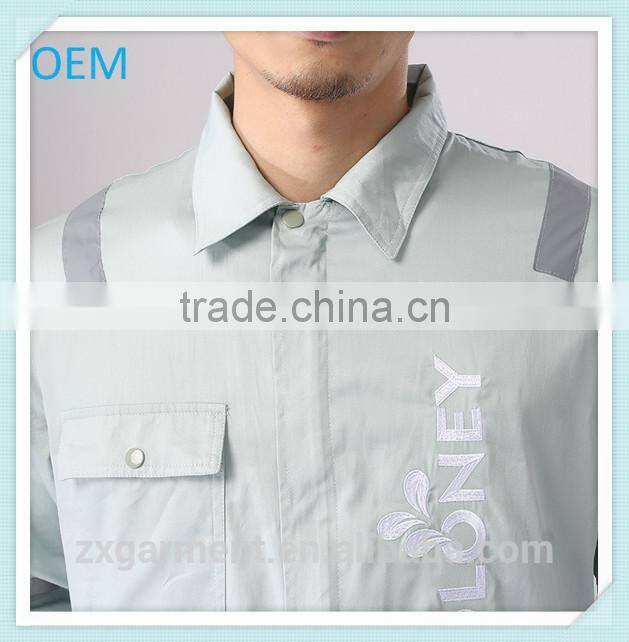 2017 ZX high quality Offshore Mens Coverall Style mechanic engineering uniform design