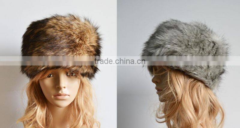 2016 new winter hat Wholesale Women Lei feng cap Russia faux fur hat