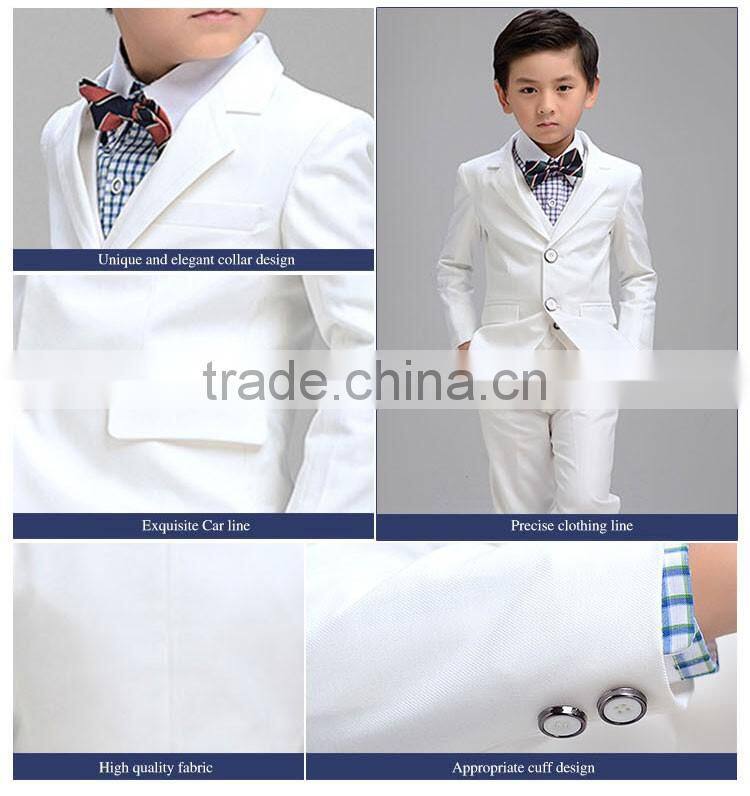Custom Made Boys Tuxedo Suits Korean Boys White Suit