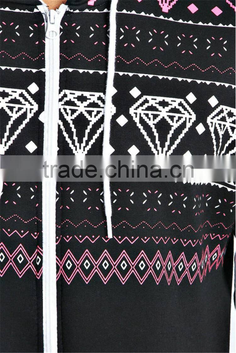 PA0027A diamond printed onesie jumpsuit for men