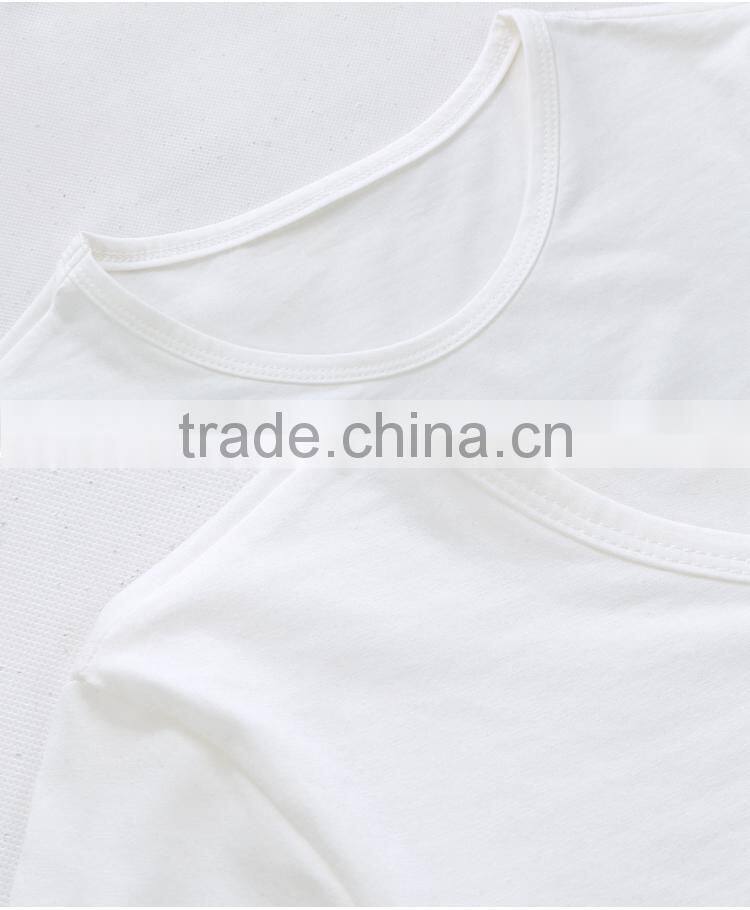 2015 hot 60% cotton 40% polyester color plain tee shirts custom print