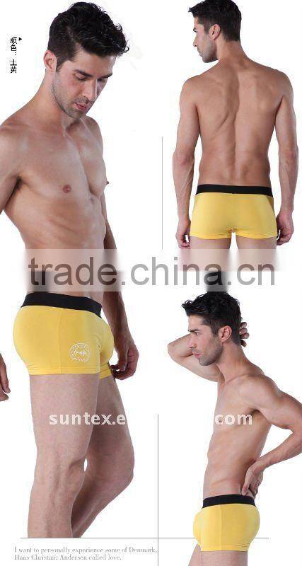 Suntex Breathable Sexy Men's Boxer Brief with OEKO-Tex 100 and BSCI certificates