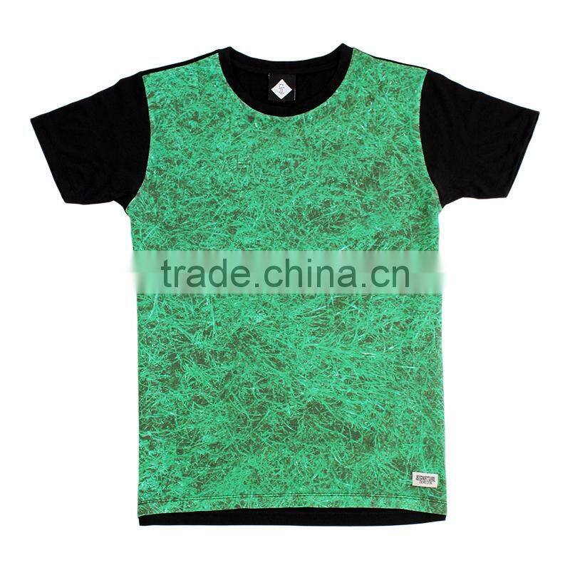 plain cotton t shirt/all over sublimation printing t shirt